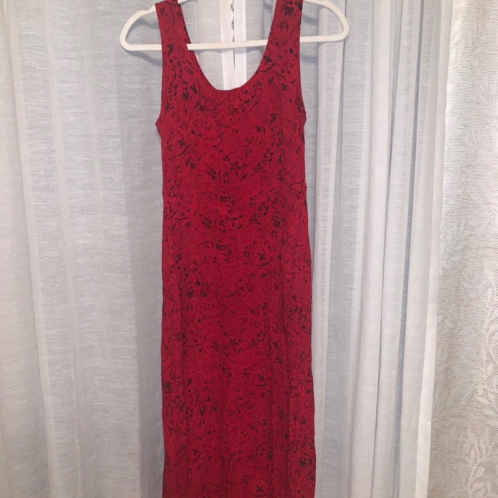 Red dress